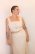 Saia Helena Linho Natural - comprar online