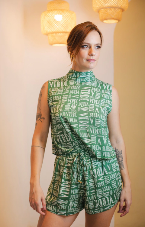 Short c/ Elástico - VERDE Cataguases