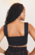 Top Faixa Alça Larga Preto - comprar online