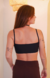 Top Faixa Alça Fina Preto - comprar online