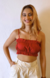 Top Tricoline Vermelho