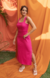 Vestido Midi Antônia Pink