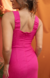 Vestido Midi Antônia Pink - comprar online