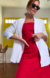 Vestido Midi Antônia Vermelho - comprar online