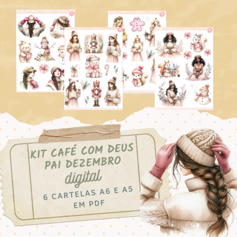 Kit DiGITAL Café com Deus Pai Dezembro
