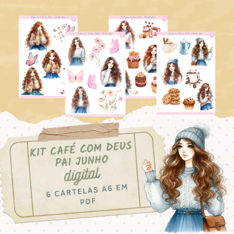 Kit DiGITAL Café com Deus Pai Junho (PDF)