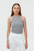 MUSCULOSA HALTER MORLEY / GRIS MELANGE