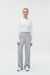 REMERA ML CROPPED MORLEY / OFF-WHITE - comprar online