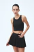 TOP HALTER / JET BLACK