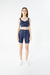BIKERS PANELLED EN RIB / AZUL OLYMPIAN