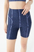 BIKERS PANELLED EN RIB / AZUL OLYMPIAN en internet