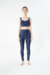 LEGGINGS PANELLED EN RIB / AZUL OLYMPIAN