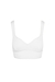 TOP V-NECK EN RIB / BLANCO SNOW en internet