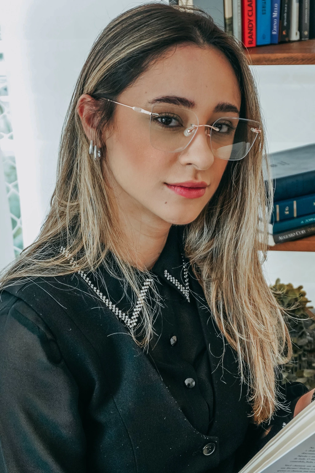 Armação Nicoly Balgriff Rose Gold