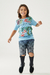 Camiseta Juvenil Flowers Federal Art Azul Alamo - 11163 - comprar online