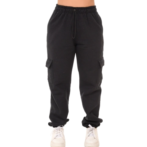 Calça de Moletom Feminina Preta - 12906