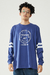 Camiseta Manga Longa Motivation Federal Art - Azul - 63318