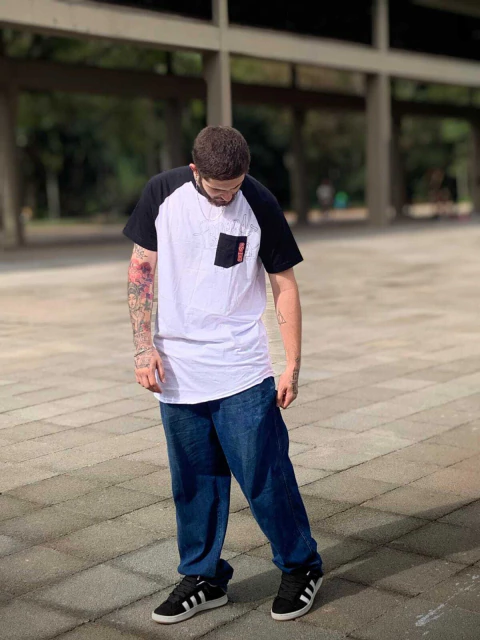 Camiseta Oversized Long 13595 - comprar online