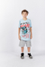 CamisetA Juvenil Tyranosaurus - Azul 12049 - comprar online