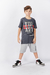 Camiseta Juvenil Urban Style - 12367 Chumbo