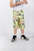 Bermuda Boardshorts Juvenil - Floral - Amarelo 65009