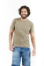 Camiseta Básica - Bege - 14892