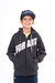 Blusa de Moletom Juvenil Canguru Aberto Federal Art - Mescla - 65152 - comprar online