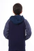 Blusa de Moletom Juvenil Canguru Aberto Federal Art - Azul - 65026 na internet