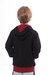 Blusa de Moletom Juvenil Canguru Aberto - Preto - 650 na internet