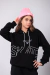 Blusa de Moletom Feminina Skate - 12770 - Preto na internet