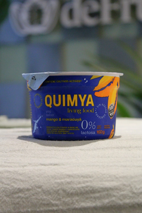 YOGURT A BASE DE COCO MANGO SIN AZUCAR x 170GMS - QUIMYA