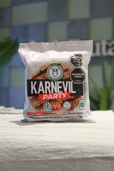 FLOWPACK KARNEVIL PARTY MEDALLON 2U x 80GMS - FELICES LAS VACAS