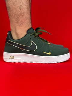 Nike air force 1 verde escuro militar nacional s