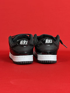 Dunk Low Infantil Preto Vinil Sola Branca - loja online