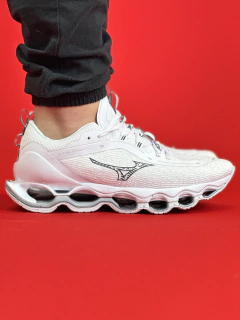 Mizuno Prophecy 13 Branco Logo Preto Nacional Premium
