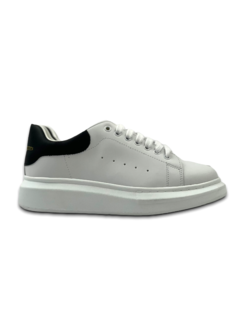 Alexander McQueen Branco Couro