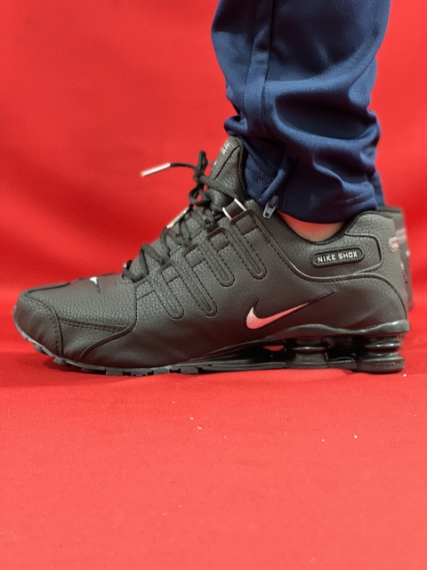 Nike Shox Nz 4 Molas Preto sola Branco