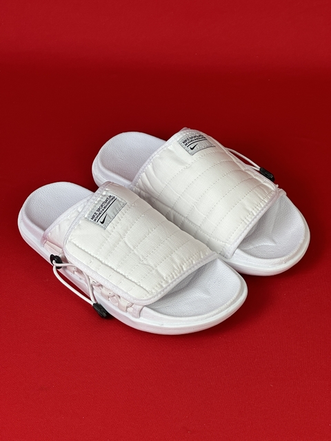 nike chinelo asuna 2.0 todo branco nacional premium