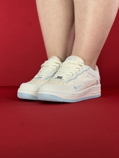 Nike air force 1 bege azul nacional s - comprar online