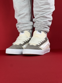 Vans Knu cinza bege branco Nacional S - comprar online
