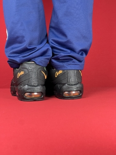 Nike Air Max 95 preto laranja nacional premium na internet