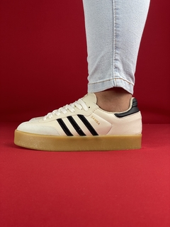 Adidas samba beje, preto nacional - comprar online