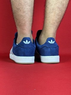 Adidas campus azul marinho com branco nacional premium na internet