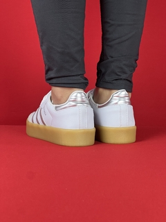 Adidas samba branco caramelo nacional s na internet