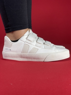 Veja branco velcro - comprar online