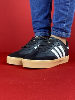 Adidas samba preto branco nacional s - comprar online