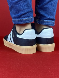 Adidas samba preto branco nacional s na internet