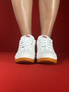 Vans upland branco sola amarelo - WL Drop