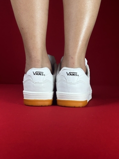 Vans upland branco sola amarelo na internet