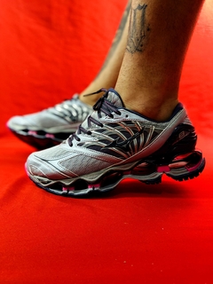 Mizuno Prophecy 8 Cinza Rosa